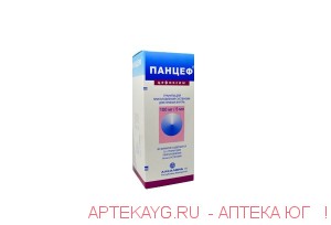 Панцеф 0,1/5мл 32,0 60мл n1флак гран д/сусп