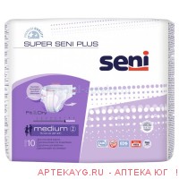 Подгузники для взрослых super seni medium по 10 шт с нов.штрихкодом Подгузники для взрослых super seni medium по 10 шт с нов.штрихкодом