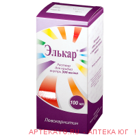 Элькар р-р д/вн. приема 300мг/мл фл. 50мл