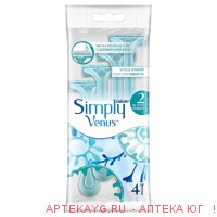 Gillette venus simply 2 бритва однораз д/женщ n4