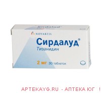 Сирдалуд 0,002 n30 табл