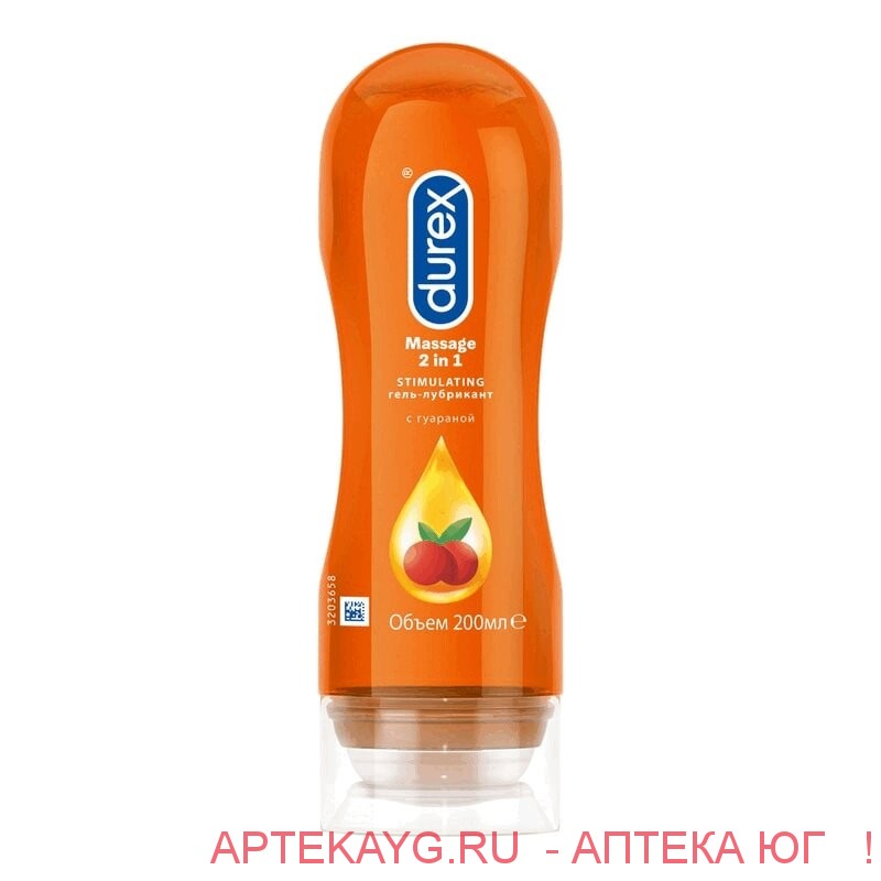 Durex (lubr) play- mssg 2in1 sensual 200ml гель
