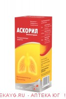 Аскорил экспекторант сироп фл 100мл индия