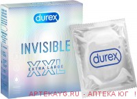 Дюрекс презервативы invisible xxl х3