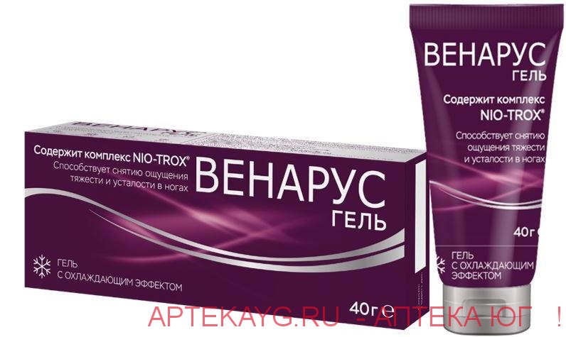 Венарус гель д/наруж прим 2 % 40 г х1