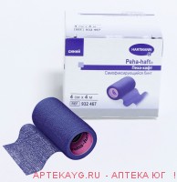 Peha-haft-фиксир. эласт.когез. бинт 4мх4см синий