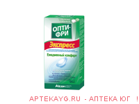 Раствор ОптиФри Экспресс д/конт линз 120мл