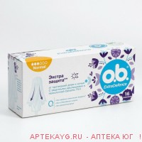 Тампоны o.b. extradefence normal n16