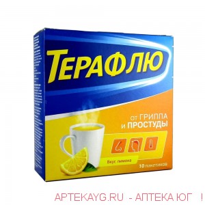 Терафлю от гриппа и простуды пор. в саше №10