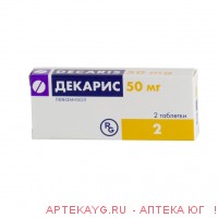 Декарис табл 50 мг х2 #