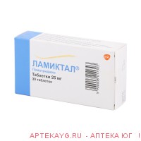 Ламиктал 0,025 n30 табл