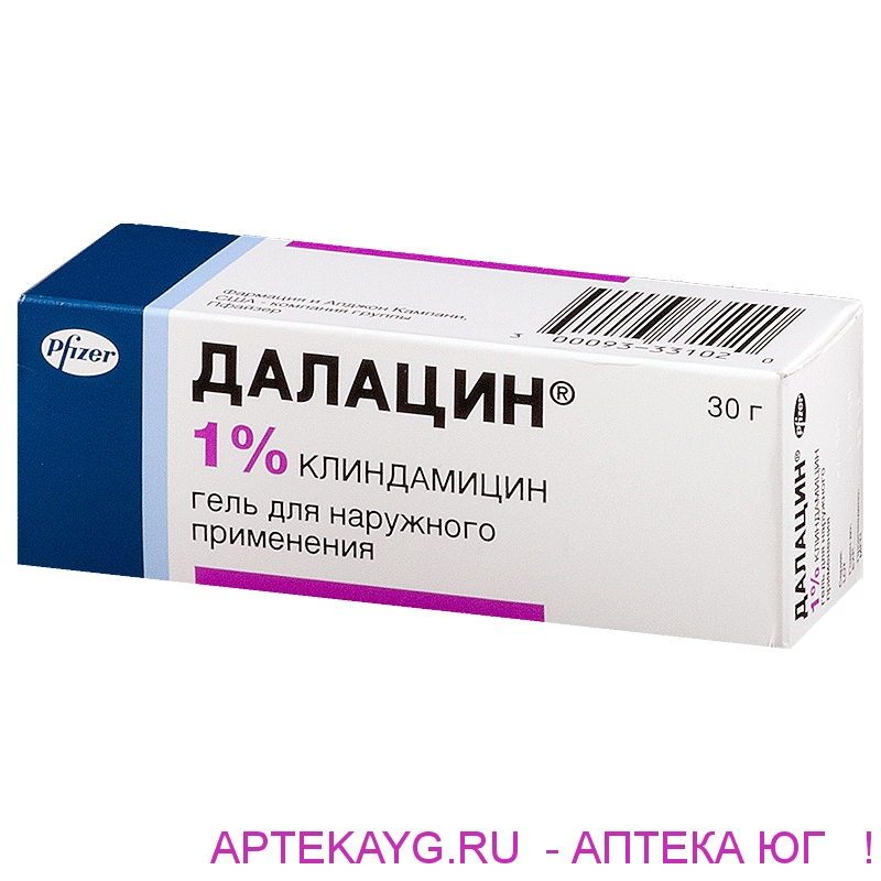 Далацин  1%-30г гель