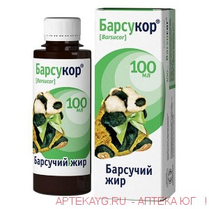 Барсукор барсучий жир 100мл