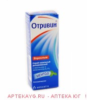 Отривин ментол и эвкалипт 0,1%-10мл спрей