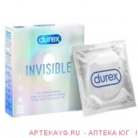 Презерватив durex invisible n3