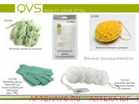 10-2155 qvs мочалка мягкая со шнуром