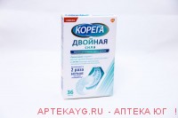 Корега двойная сила таб. д/очищения зубных протезов №36