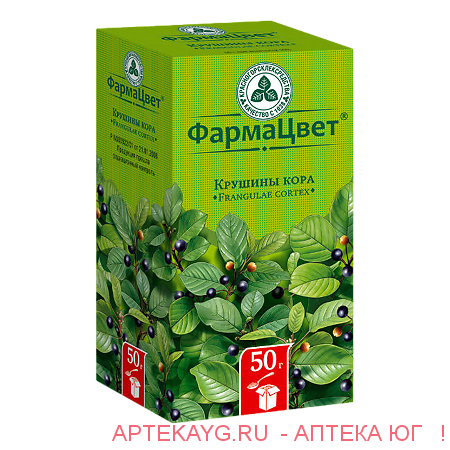 Крушины кора 50г пачка