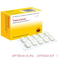 Тиогамма 600мг №30 тб.