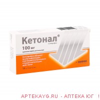 Кетонал супп рект 100 мг х12 #