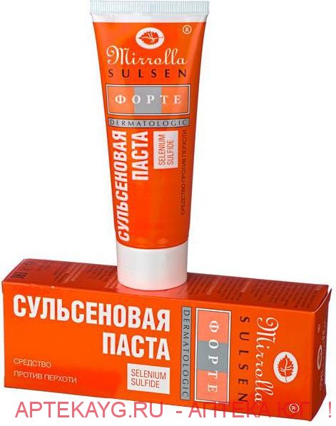 Сульсен форте паста сульсеновая 2% 75г