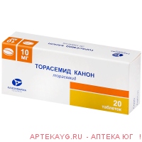 Торасемид канон 0,01 n20 табл