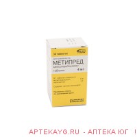 Метипред 4мг №30 тб.
