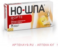 Но-шпа форте таб. 80 мг №24