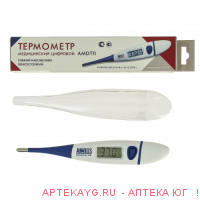 Термометр медицинский цифровой amdt11 (гибкий наконечник)