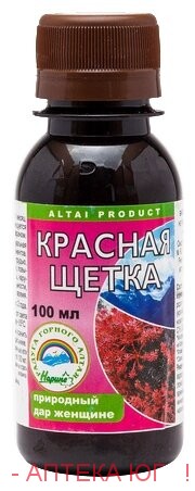 Красная щетка фл. 100мл (бад) "радуга горного алтая"