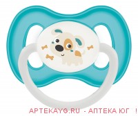 Canpol babies соска-пустышка латекс круг 0-6мес бирюзовый