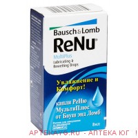 Капли для контакт. линз renu multiplus 8 мл. х1