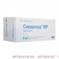 Сирдалуд мр капс. с модиф. высв. 6мг №30