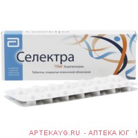 Селектра табл п/о плен 10 мг х28 ^