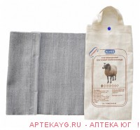 Пояс мед эластичный компр с шерстью овцы разъемный n6