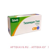 Тизанидин-тева таб. 2мг №30