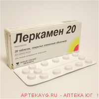 Леркамен 20 20мг таб. п/пл/об. х28