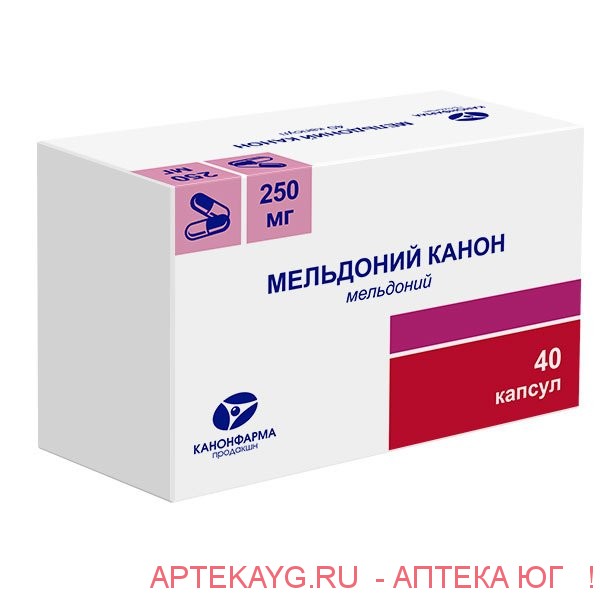 Мельдоний канон 0,25 n40 капс