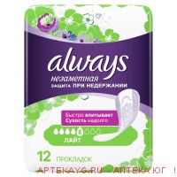 Always незаметная прокладки лайт n12