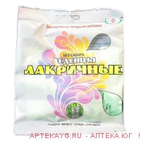Леденцы лакричные б/сахара 50,0