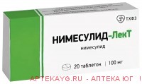 Нимесулид-лект 0,1 n20 табл