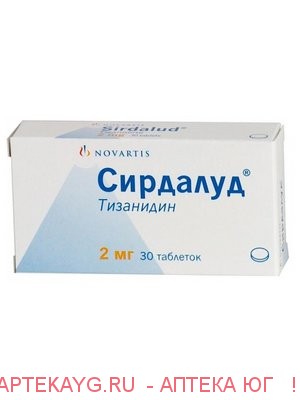 Сирдалуд 0,004 n30 табл
