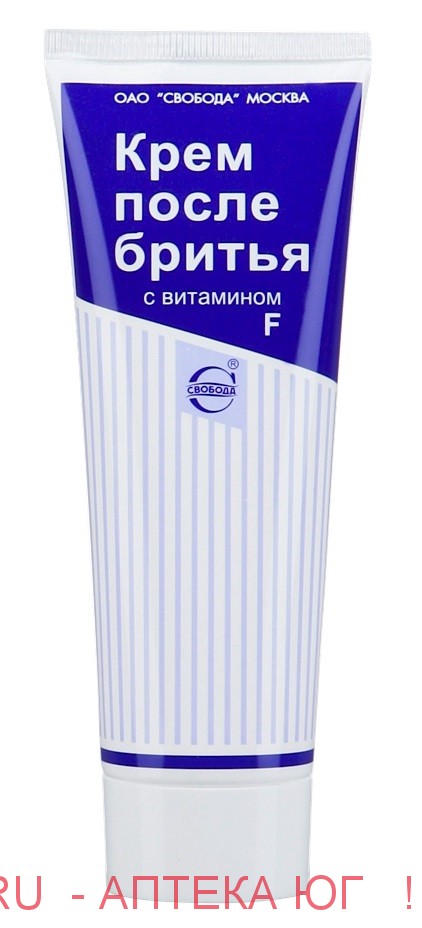 Крем после бритья туба 80г (с вит. f)