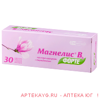 Магнелис b6 форте таб. п/о плен. 100мг +10мг №30