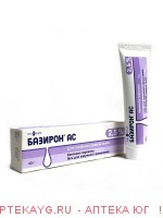 Базирон ас гель д/наружн. прим. 2,5% туба 40г