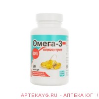 Омега-3 концентрат 60% n90 капс по 1000мг