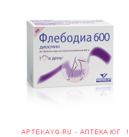 Флебодиа 600 0,6 n60 табл п/плен/оболоч