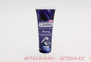 Contex (lubr) strong 30 мл туба (50) гель-смазка