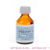 Глицерин р-р д/нар. прим. фл. 25г