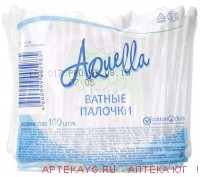 Aquella палочки ватные n100/пакет